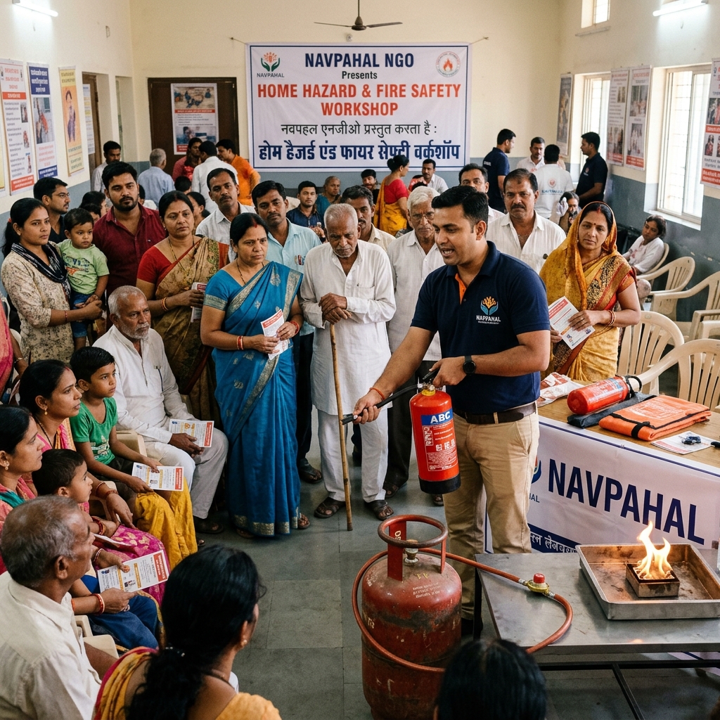RWA fire safety drill & LPG safety awareness